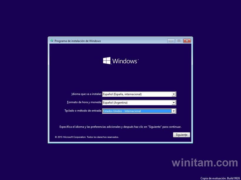 WIN0186 – Instalando Windows 10 Technical Preview Build 9926