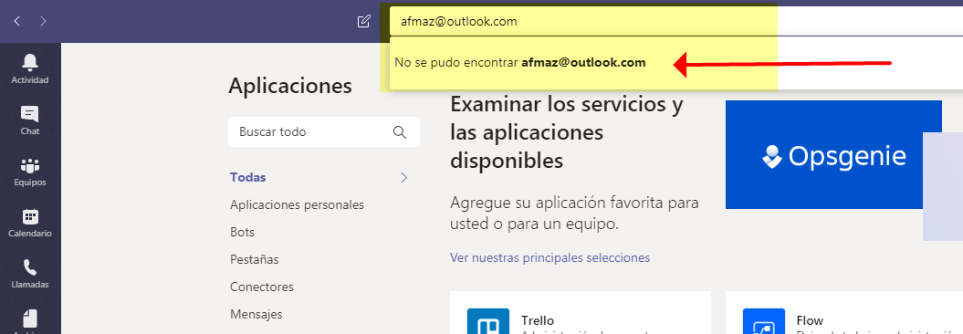 Interoperabilidad Teams/Skype Consumer No Funciona (Mayo 2020)