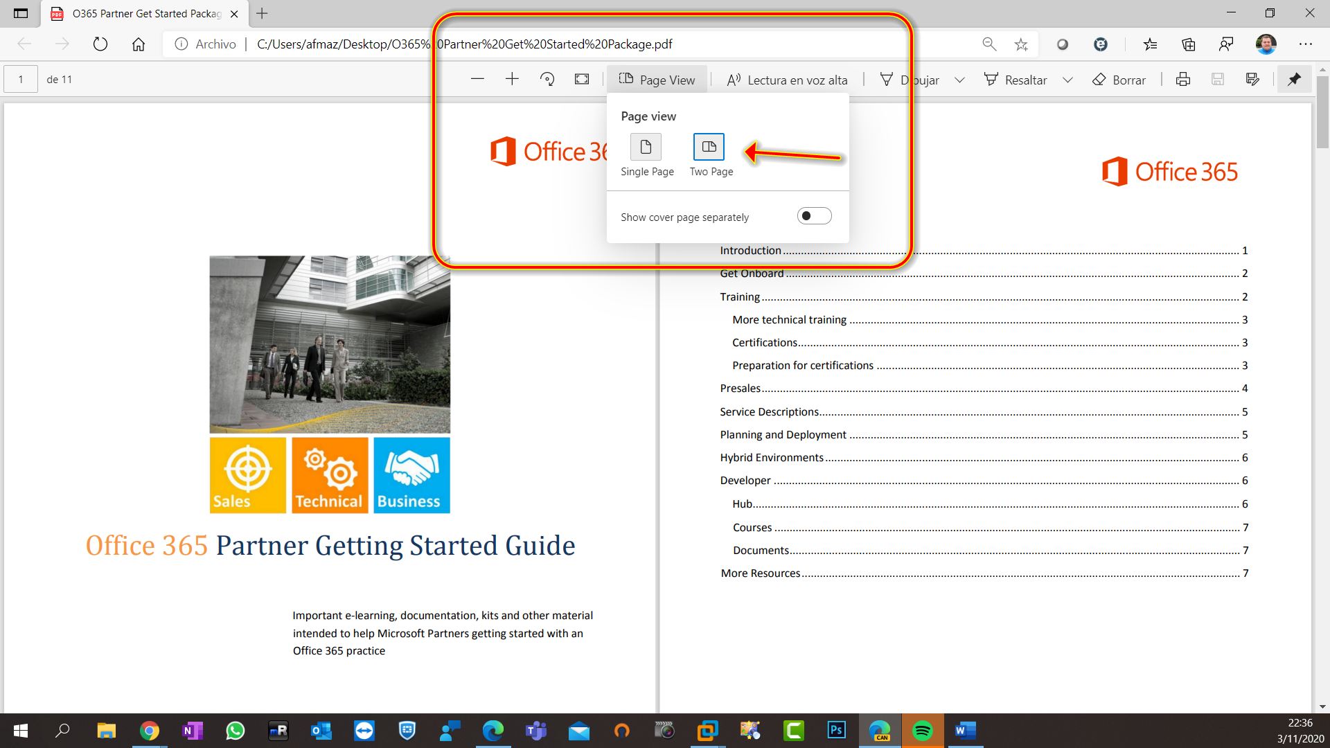 Microsoft Edge en desarrollo y las mejoras con archivos PDF