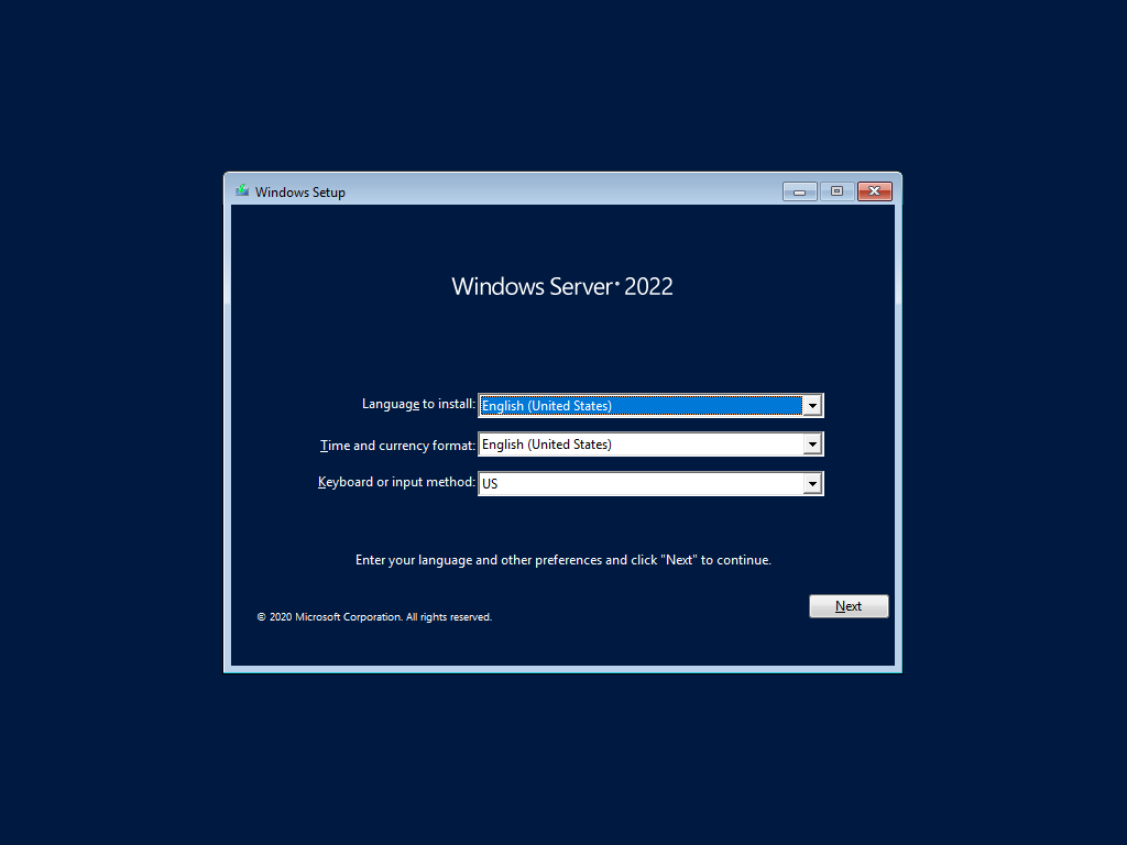 Windows Server 2022 – Insider Preview Build 20285