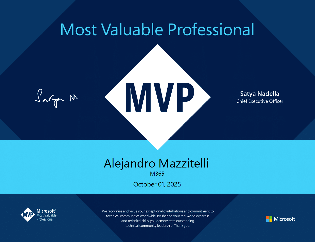 Soy Microsoft MVP Otra Vez!
