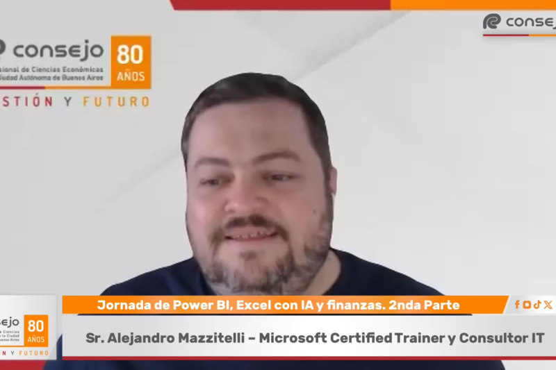 Evento de Microsoft 365 para el Consejo Profesional de Ciencias Económicas